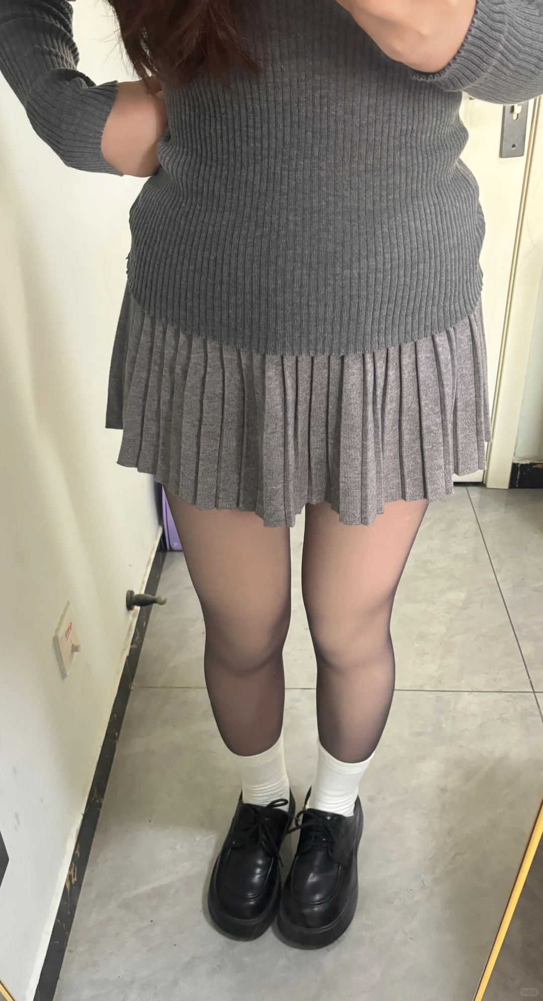 今年的第一条加绒黑丝