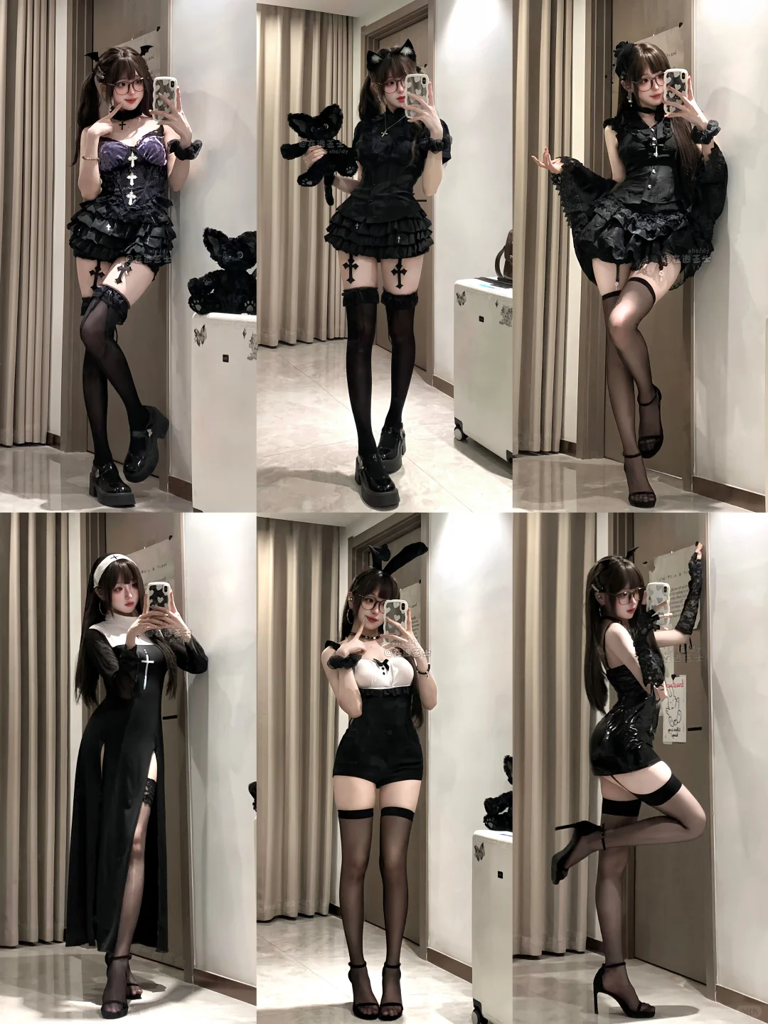 ˚₊‧ ✞ 万圣节穿搭合集♡