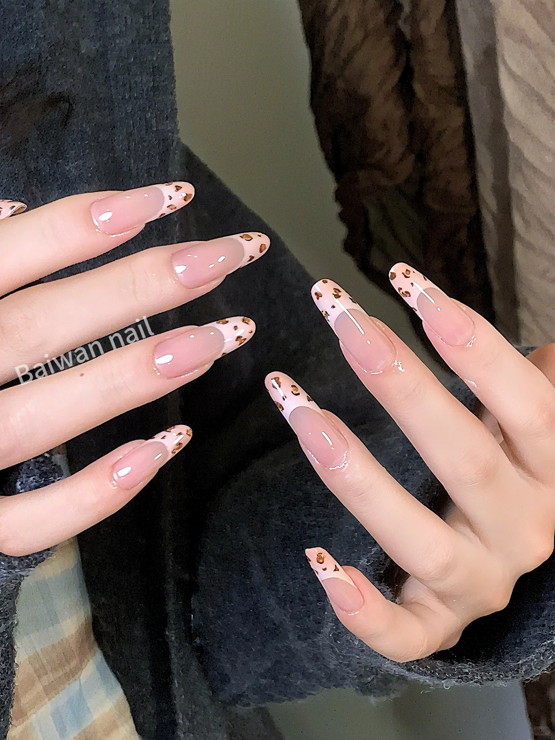 甜辣法式豹纹美甲💅🥵｜广州花都