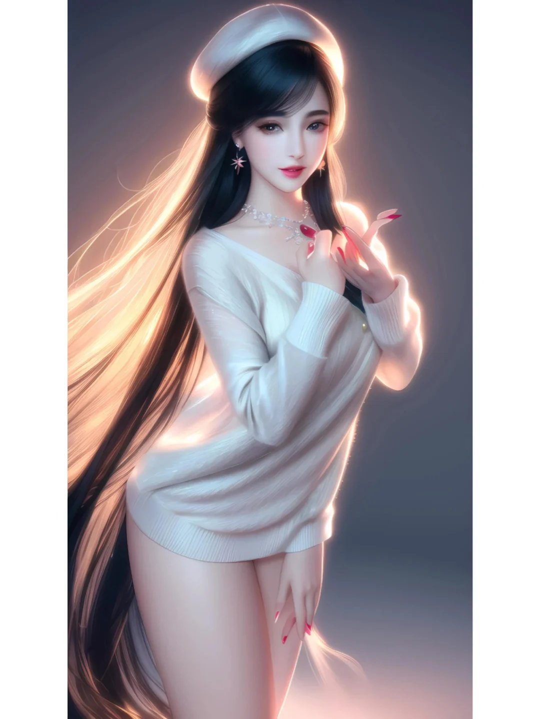 AI绘画，姐姐们的逛街穿搭，气质