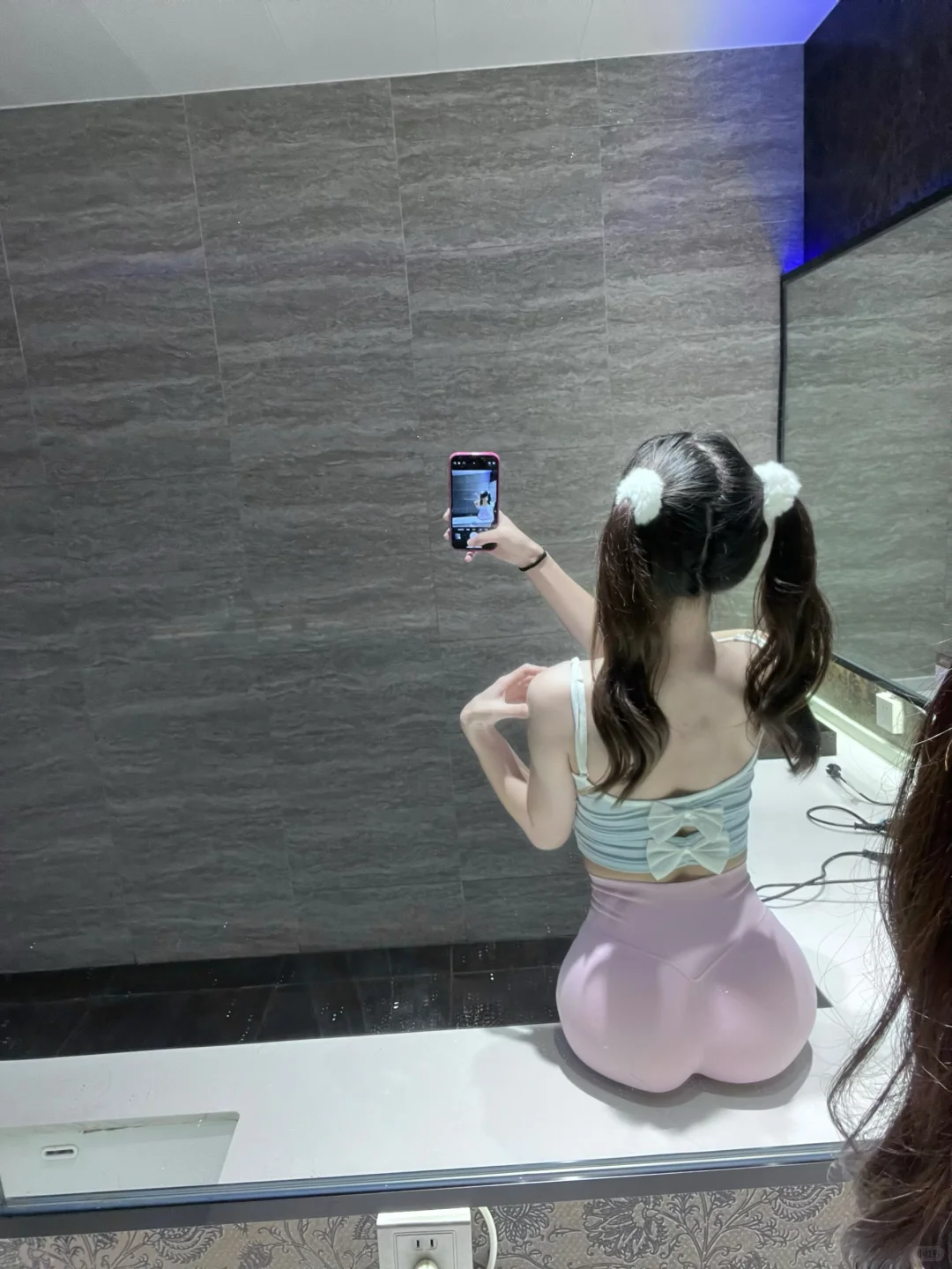 撸铁甜妹的少女感穿搭🐇