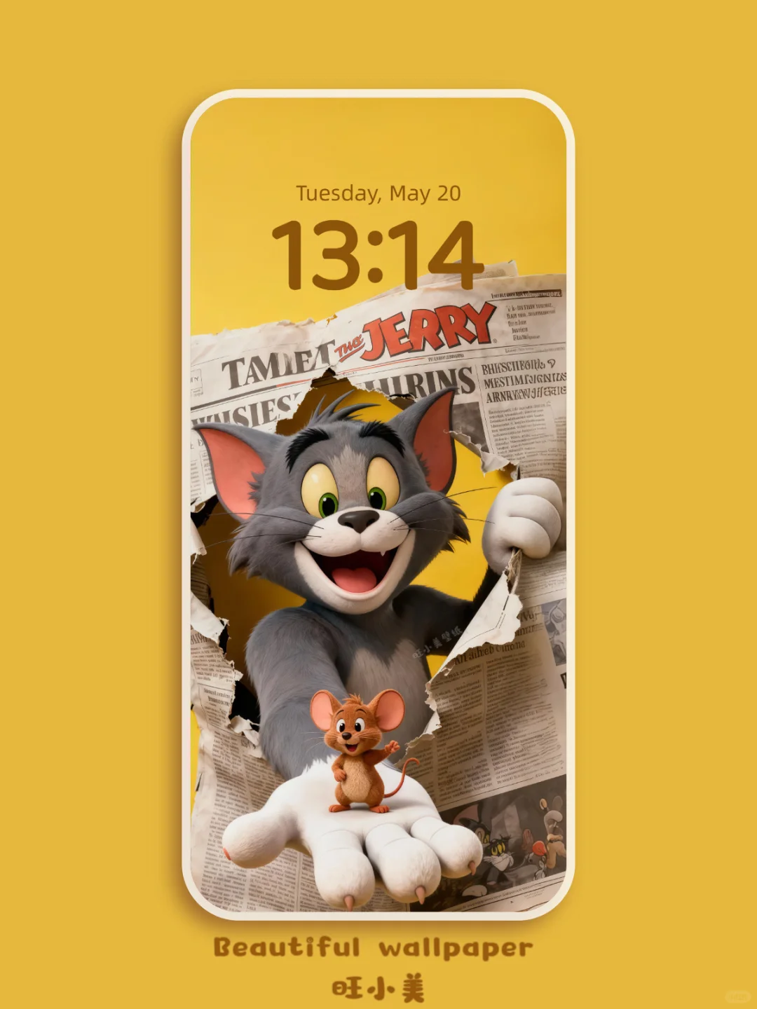 105:汤姆与杰瑞🧀手机壁纸