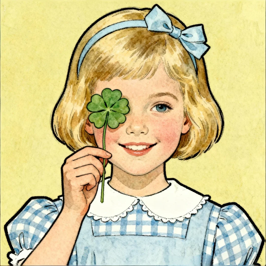 可爱复古头像｜女孩子的小小心思