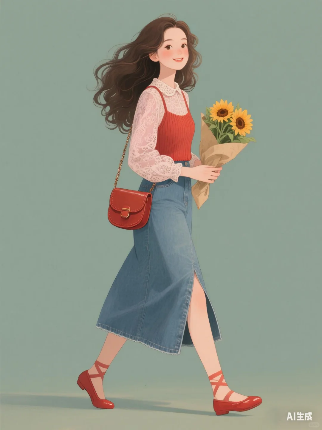 裙角清扬|选一件初秋的裙子展现初秋的温柔