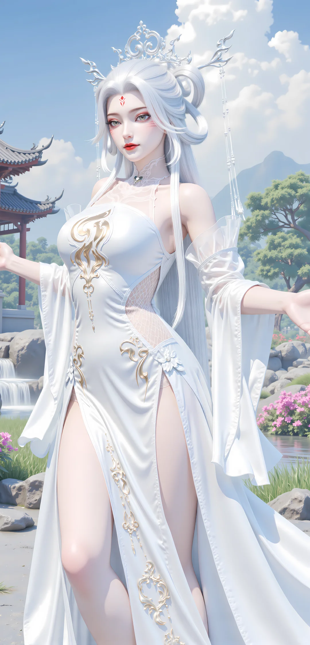 白色系T0级女神，诛仙小白