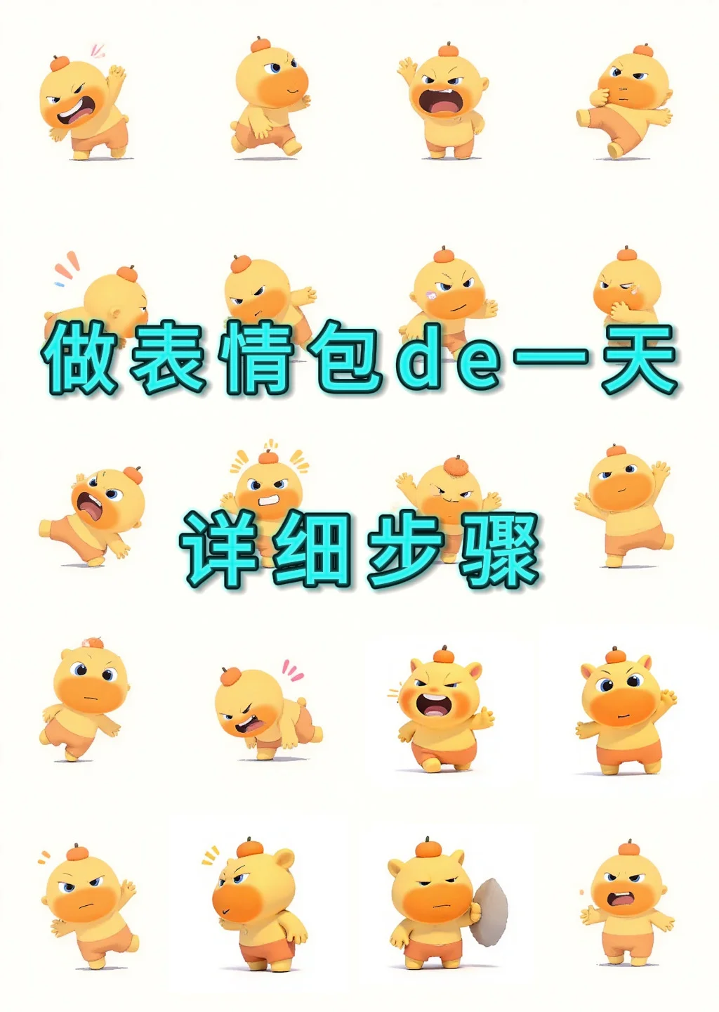 噜噜表情包，生活工作两不误～