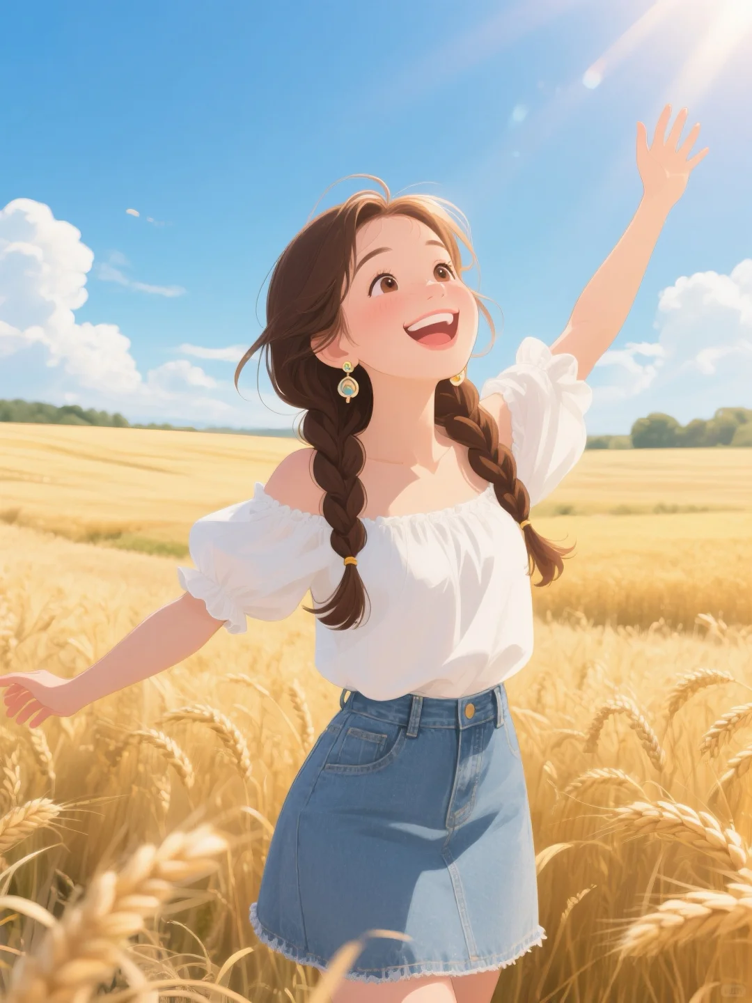 对！高能量好运女生就是我！🌟🌞