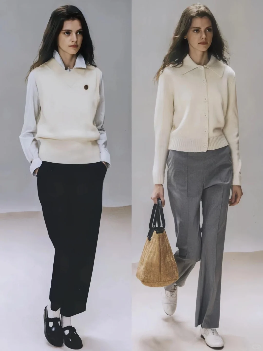 90年代复古通勤穿搭～