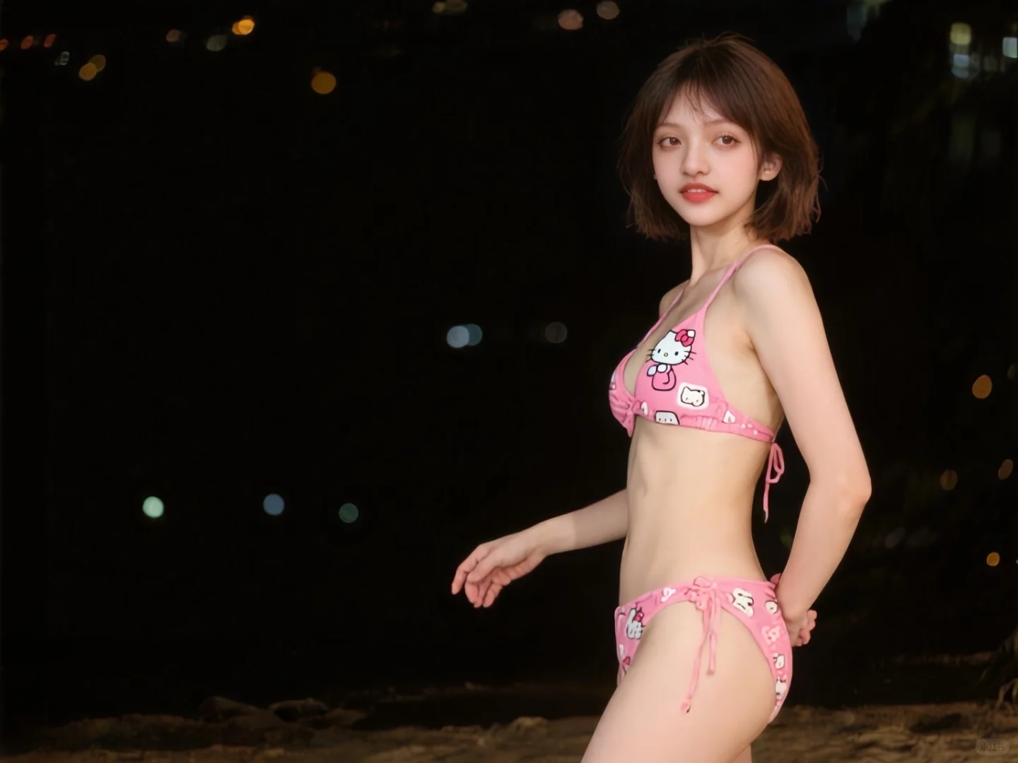 可愛い水着寧々