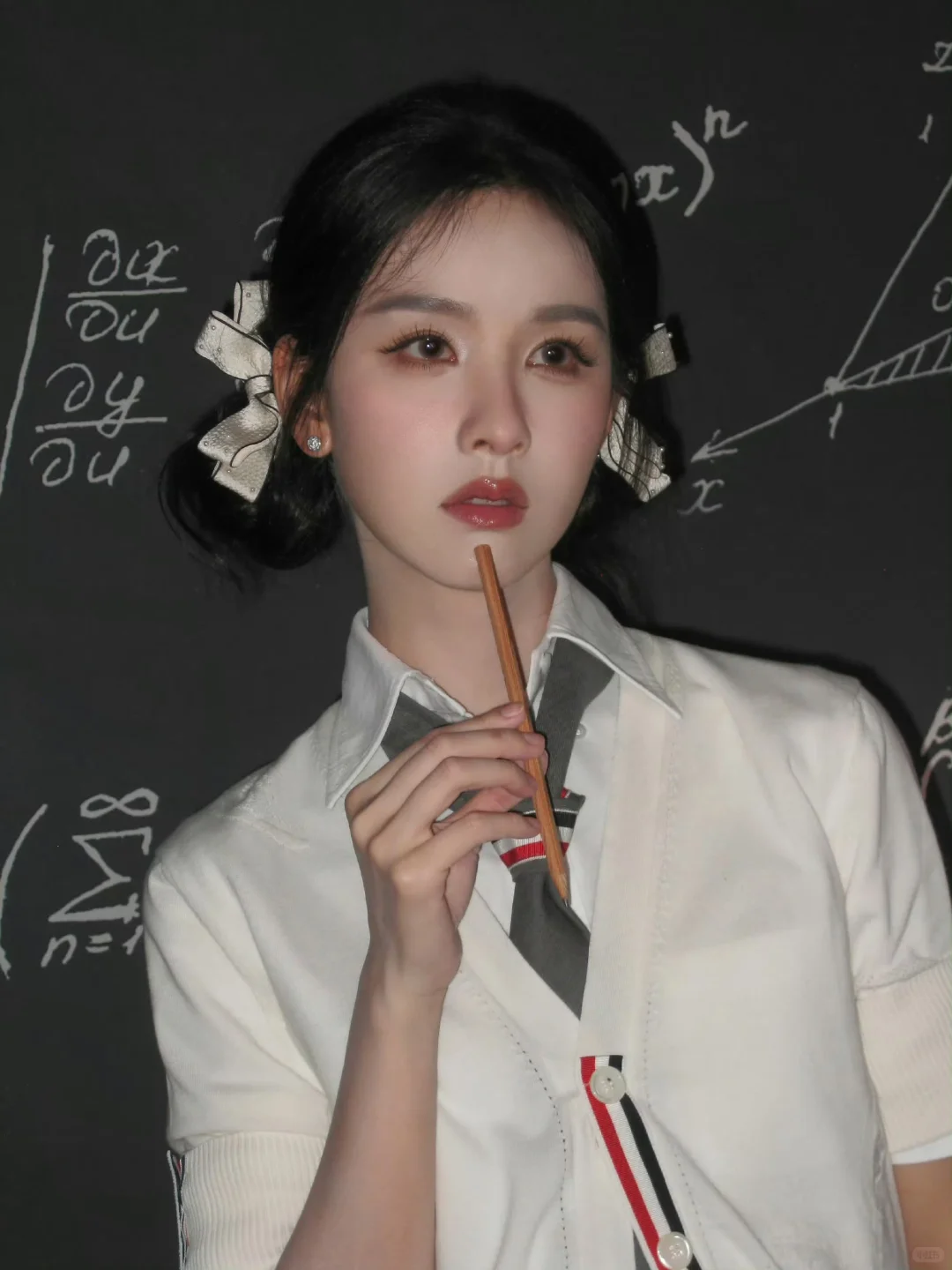 陈都灵 高冷学霸 纤腰细腿