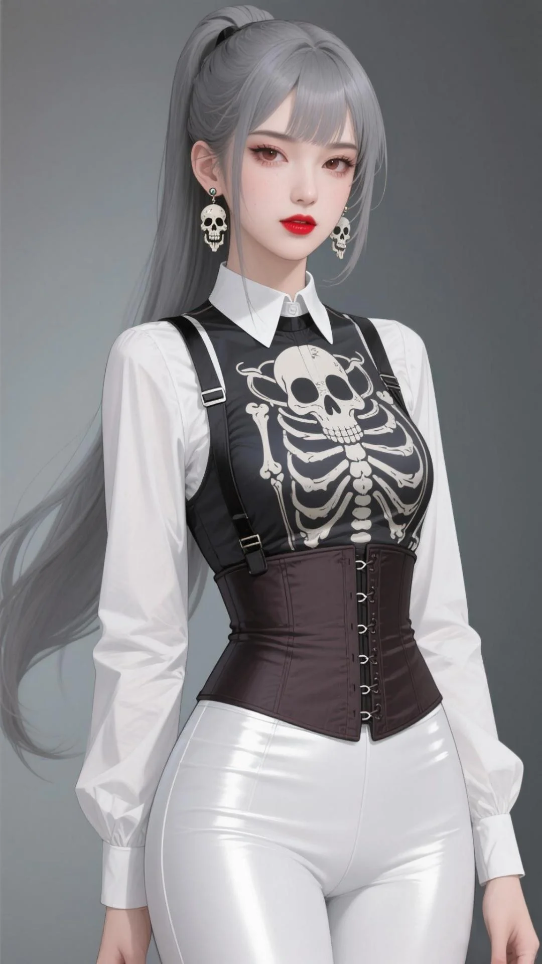 壁纸分享：美女小姐姐的上半身特写