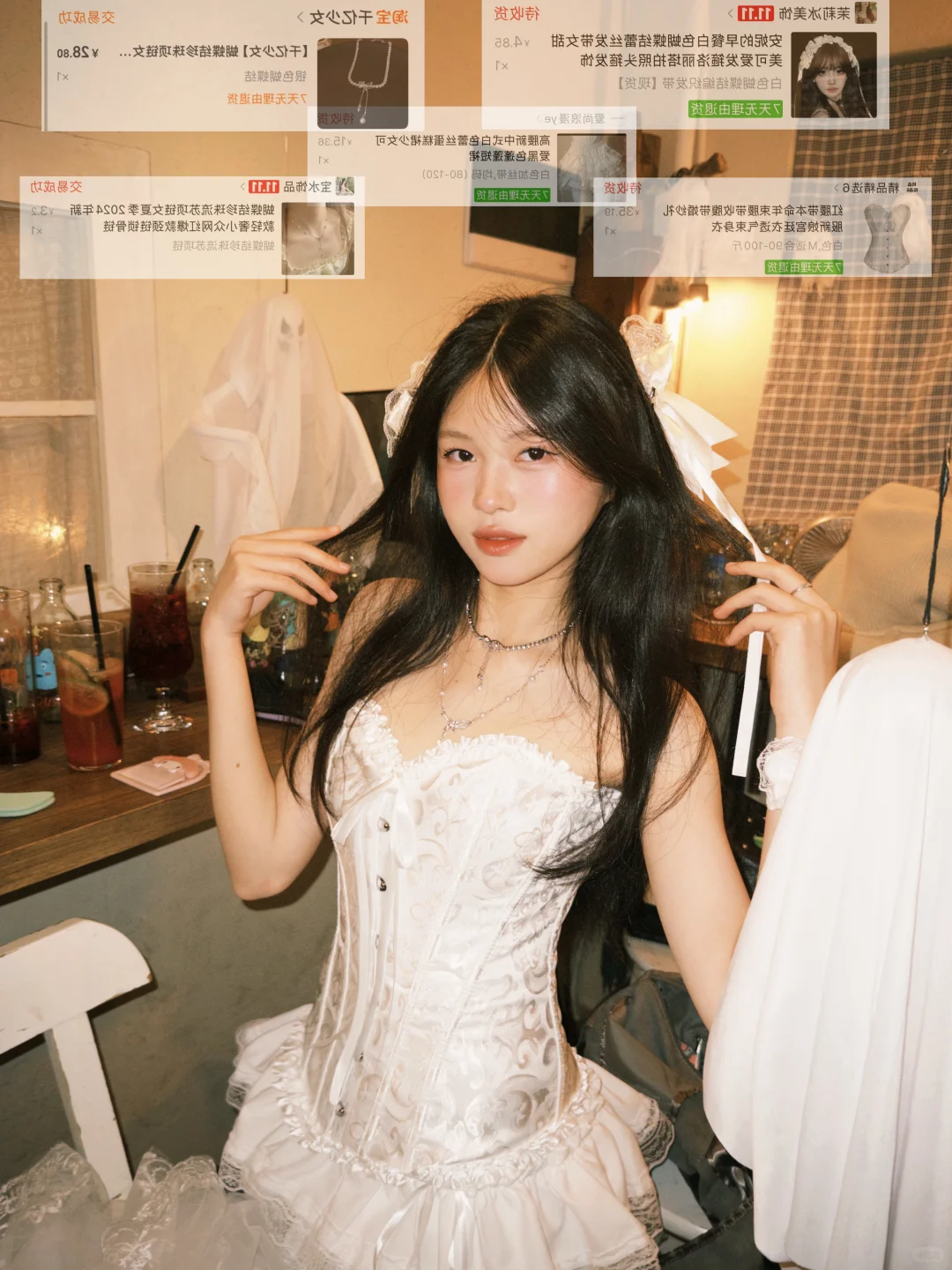 咱们也是平价衣服贵贵穿啦！🤍｜纯白天使篇👼