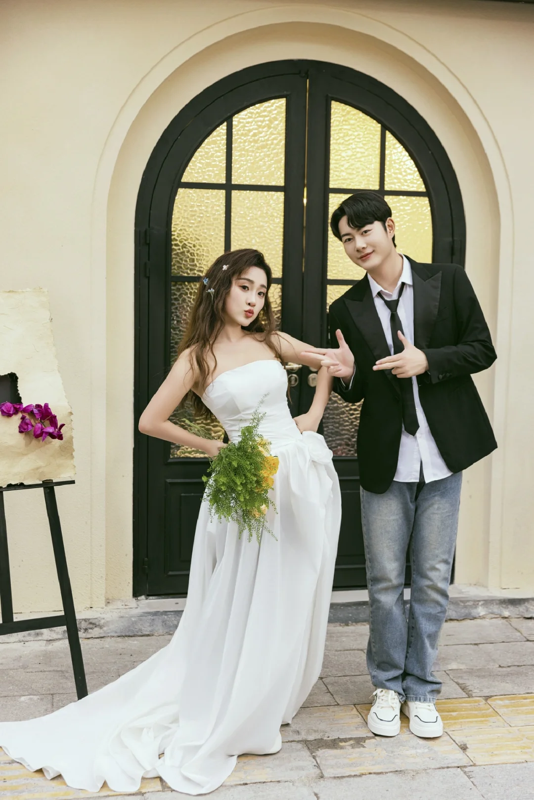 在南阳拍的韩系婚纱照，真的太美啦！