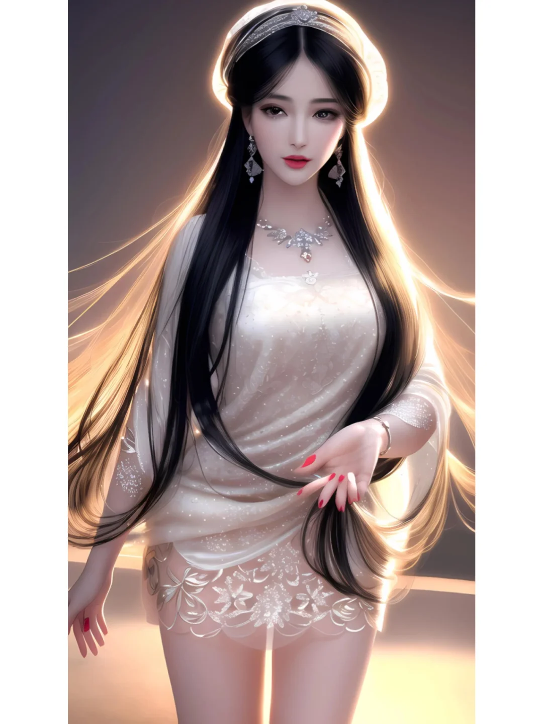 AI绘画，姐姐们的逛街穿搭，气质