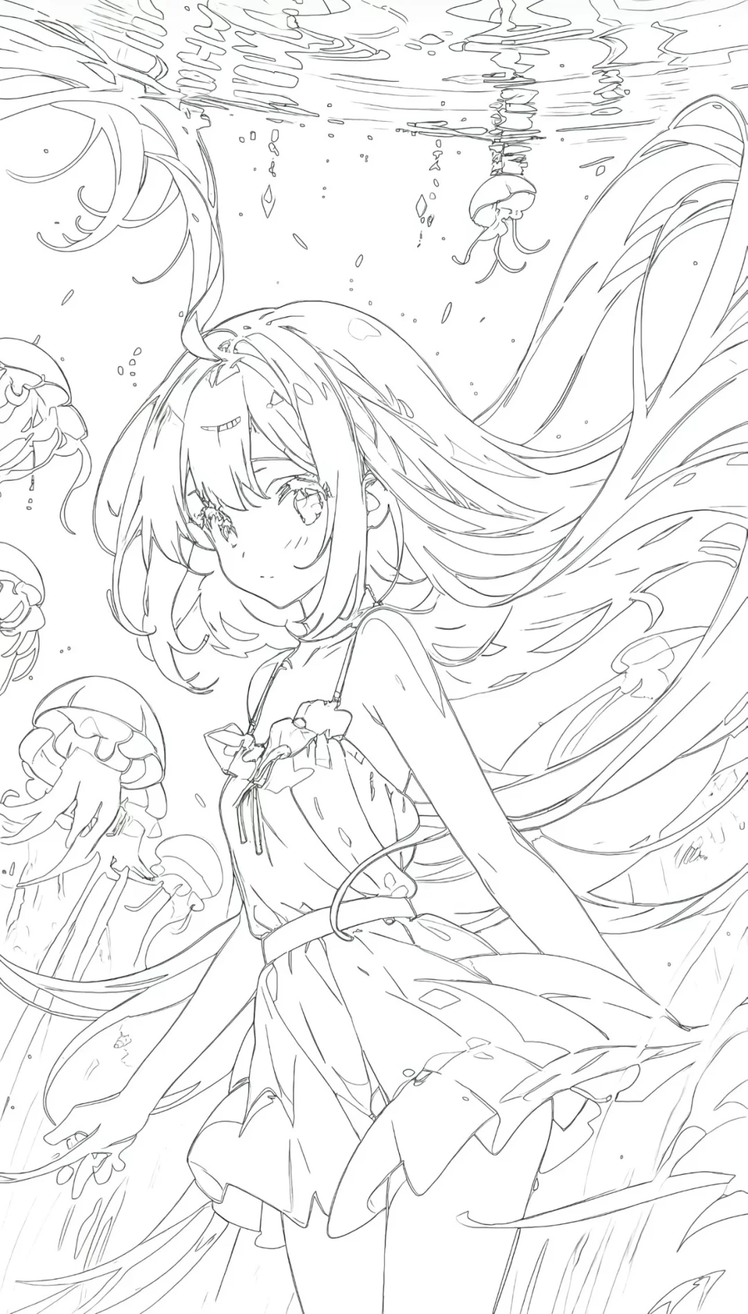 人物线条画🖼️