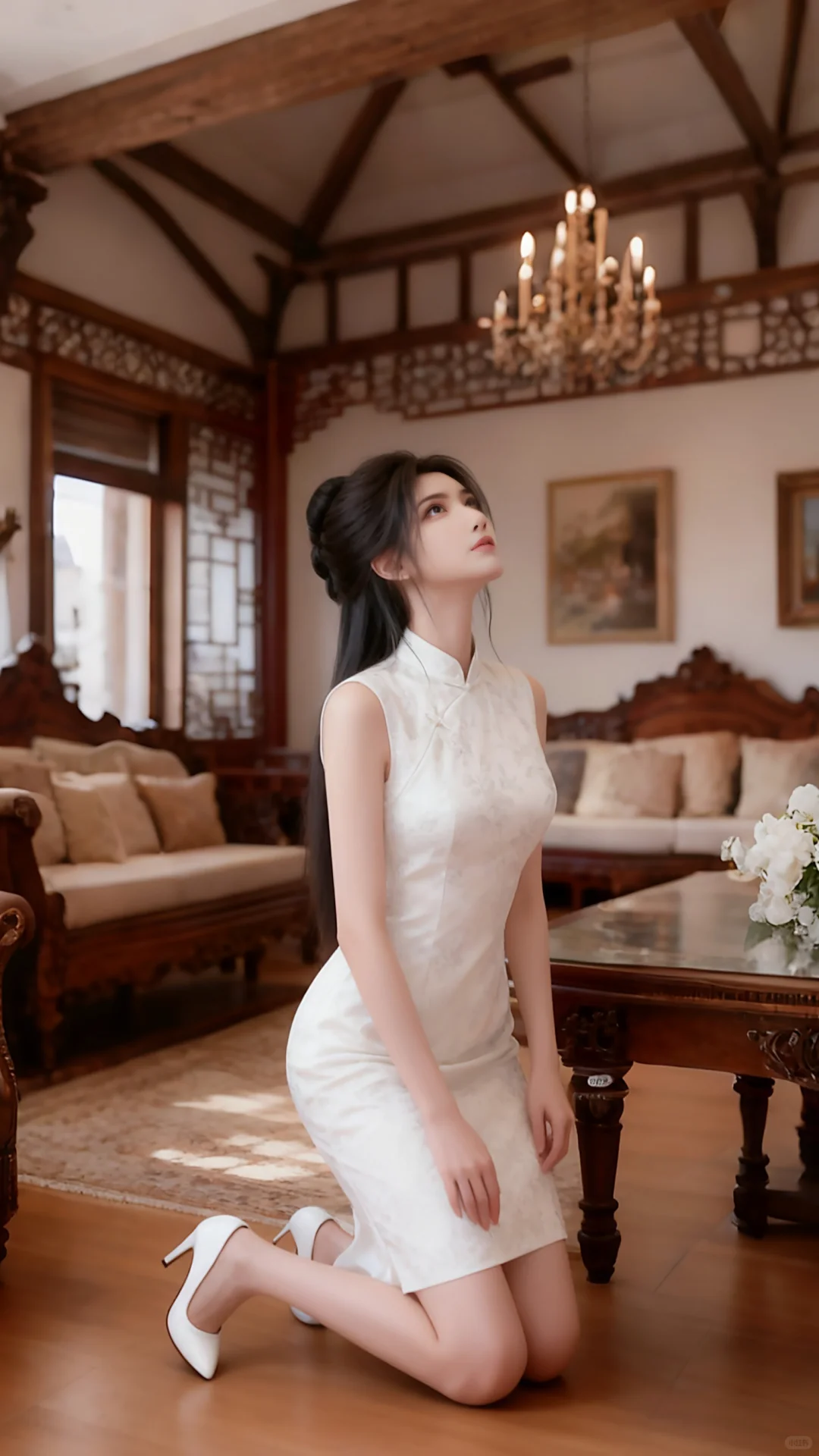 国漫女神穿上现代装陆雪琪