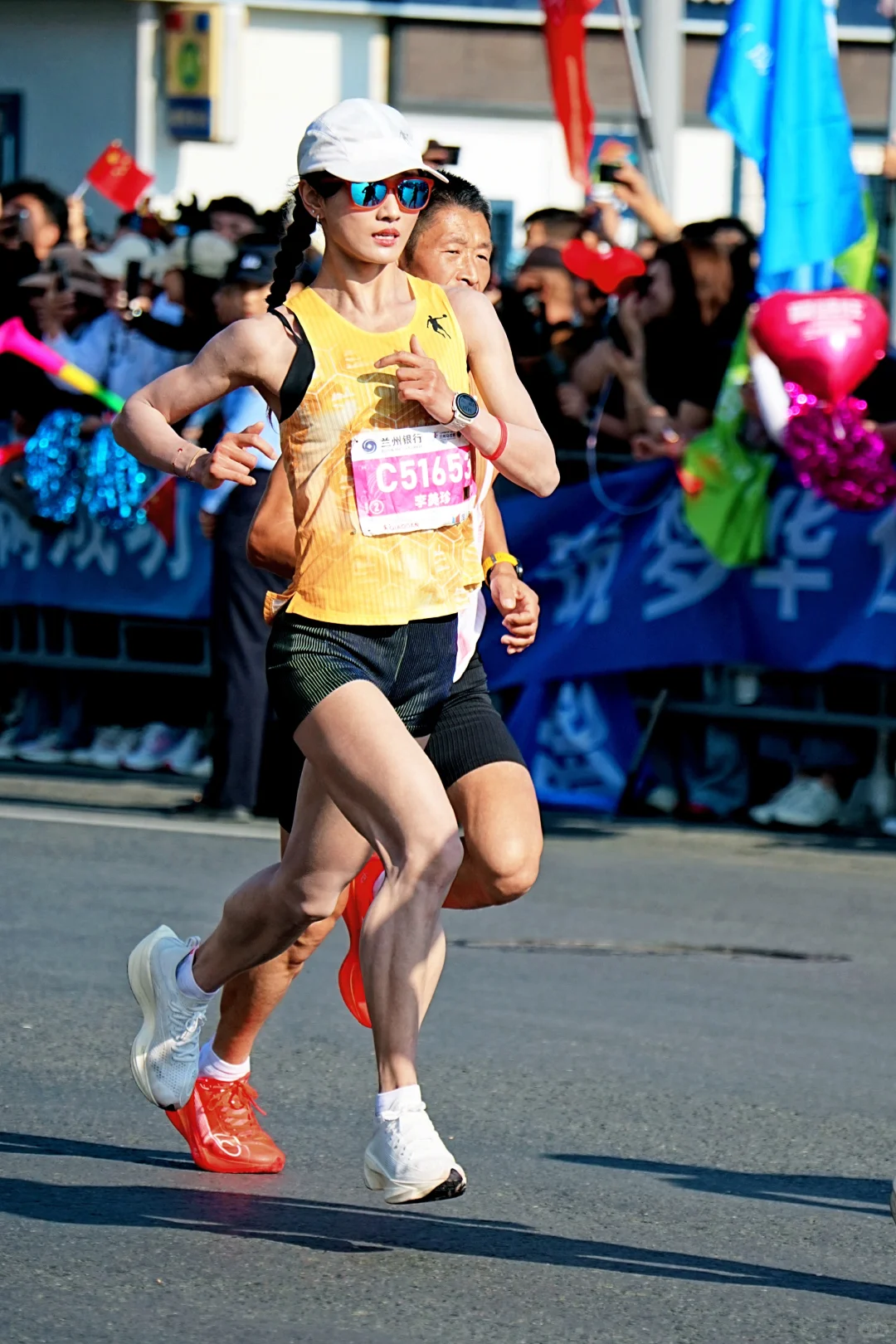 兰州马拉松｜有一种飒叫美珍速度