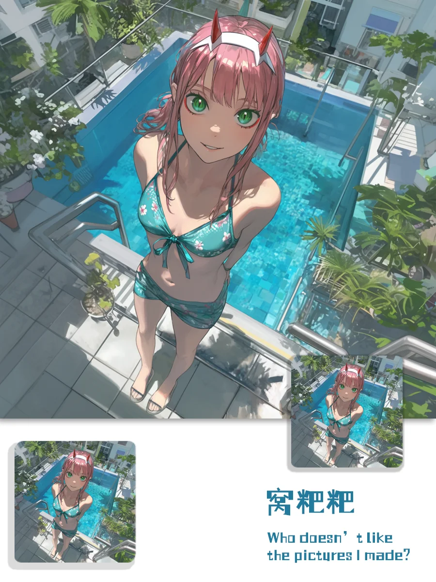 02丨发个视角奇奇怪怪的 泳装吧