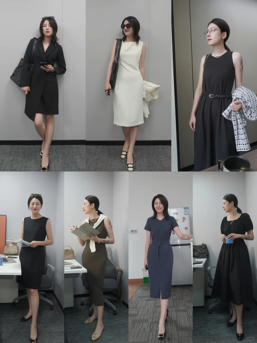 42岁｜通勤穿搭✨8套通勤连衣裙合集👗