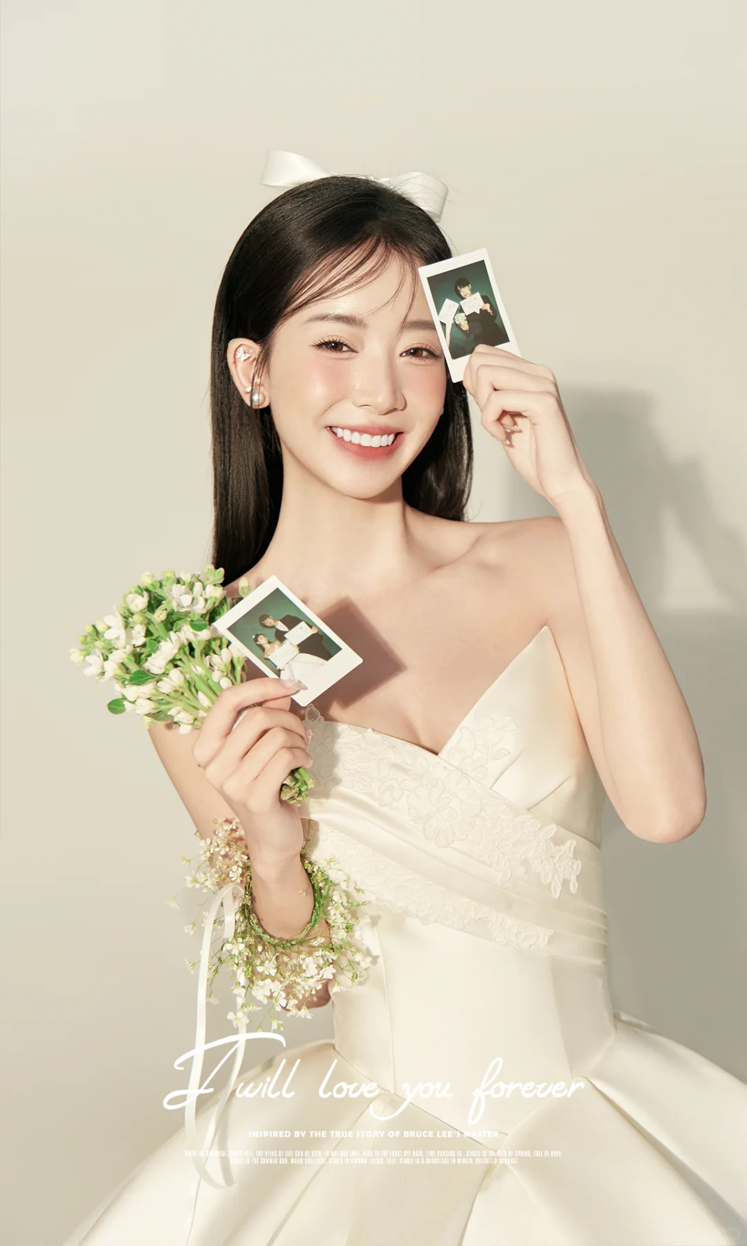 我的白月光情纱💫韩式氛围感的主纱婚纱照