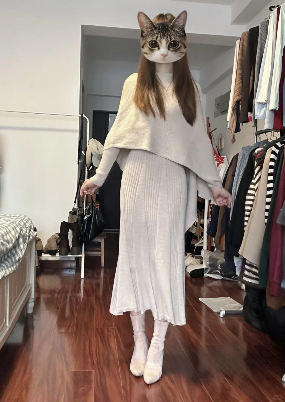 包臀裙别太显身材了