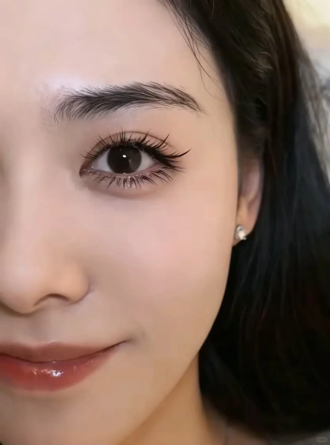 啊啊啊。。。终于理解女明星的上镜睫毛了！！！