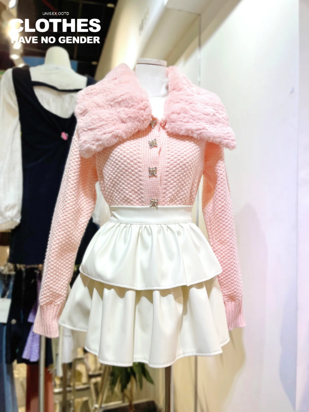 财阀千金🎀pink粉甜气质小香风穿搭|少女