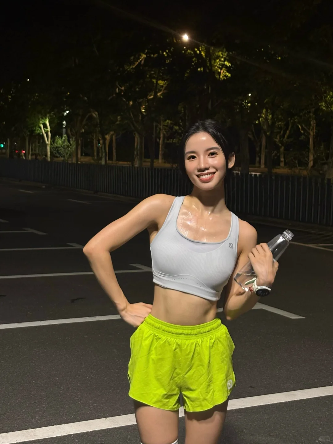 配速基础，出汗量就不基础🏃🏻‍♀️抬腿就湿透