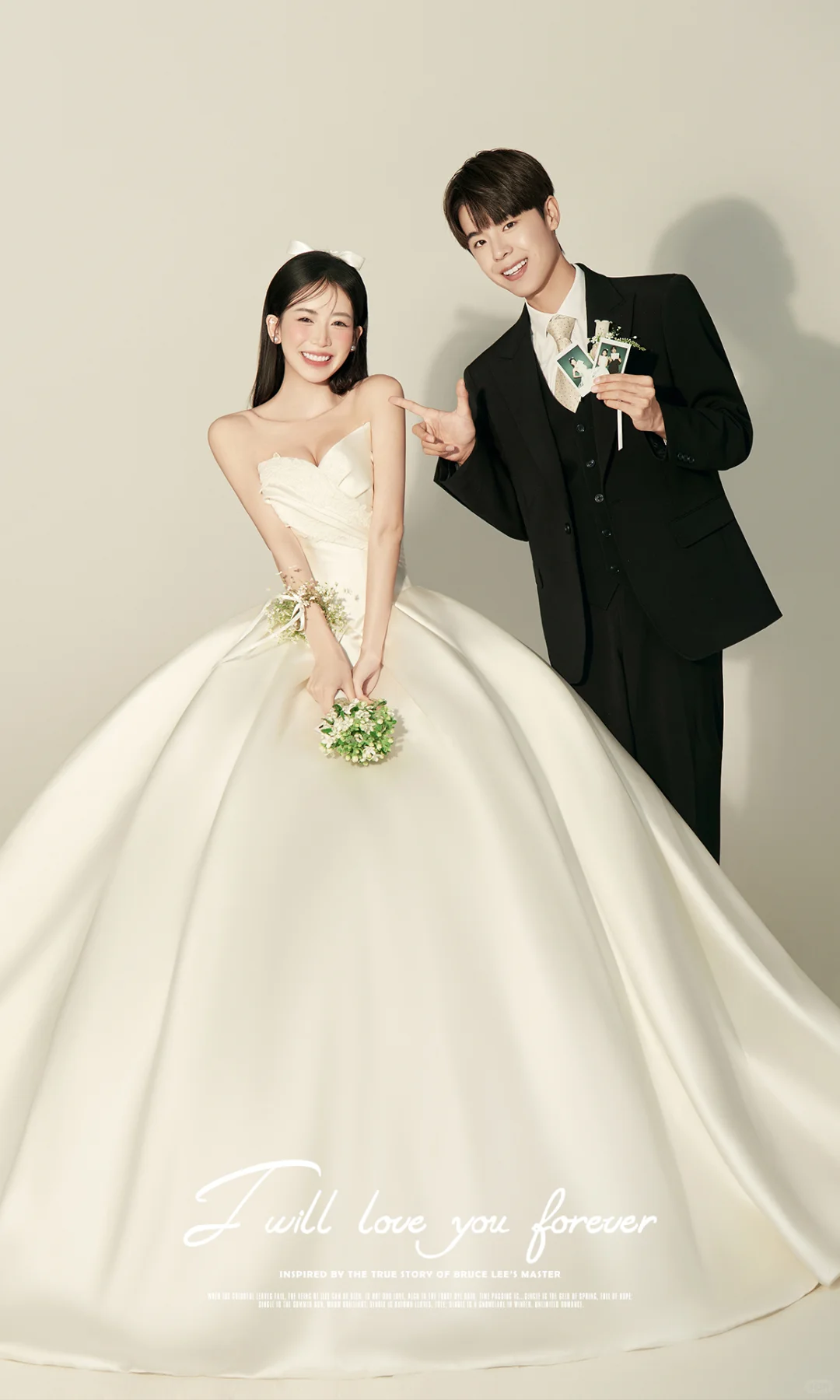 我的白月光情纱💫韩式氛围感的主纱婚纱照