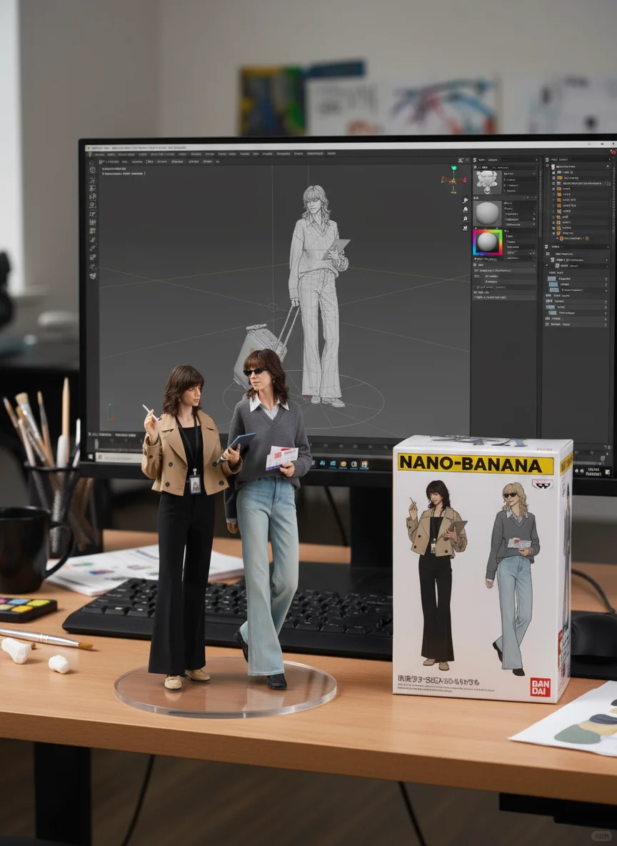 fit check｜用ai手办记录我的秋冬超模穿搭