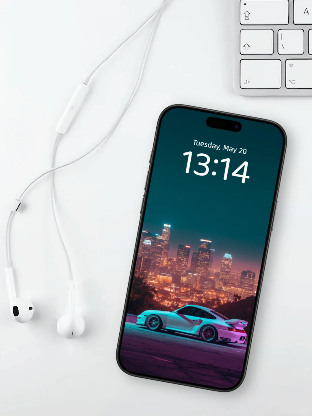 复古车壁纸 l 城市夜景