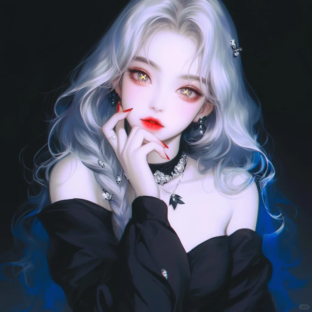 11月10日头像：暗夜猫系少女✨