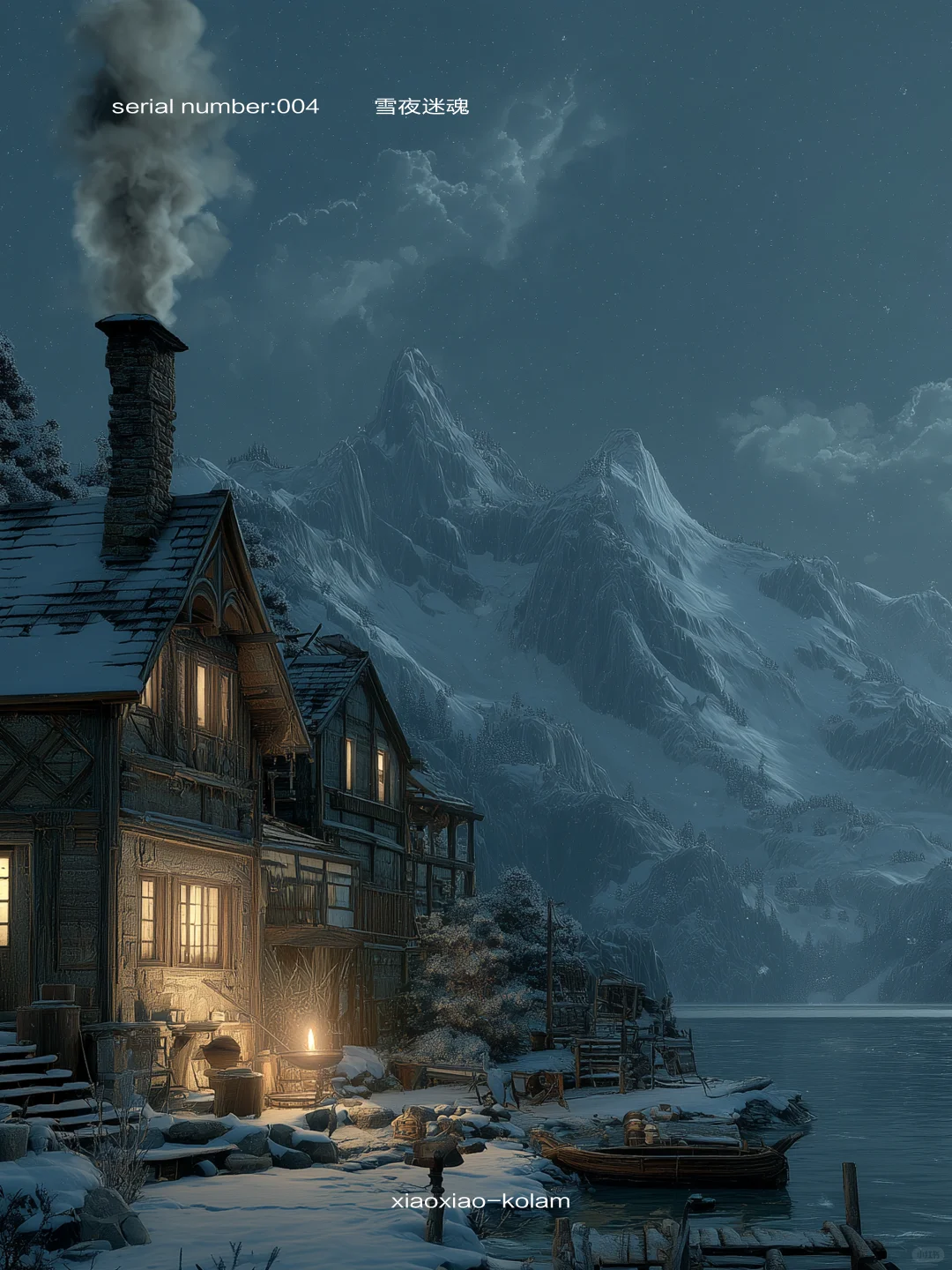 5K超清壁纸｜雪夜迷魂