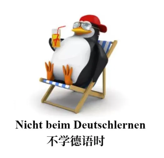 更适合德专生的高雅人士企鹅meme！