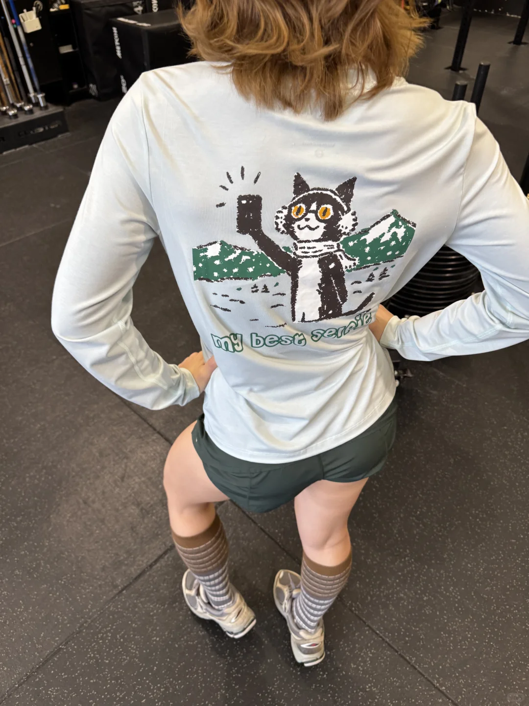 五颜六色的绿色💚健身穿搭合集