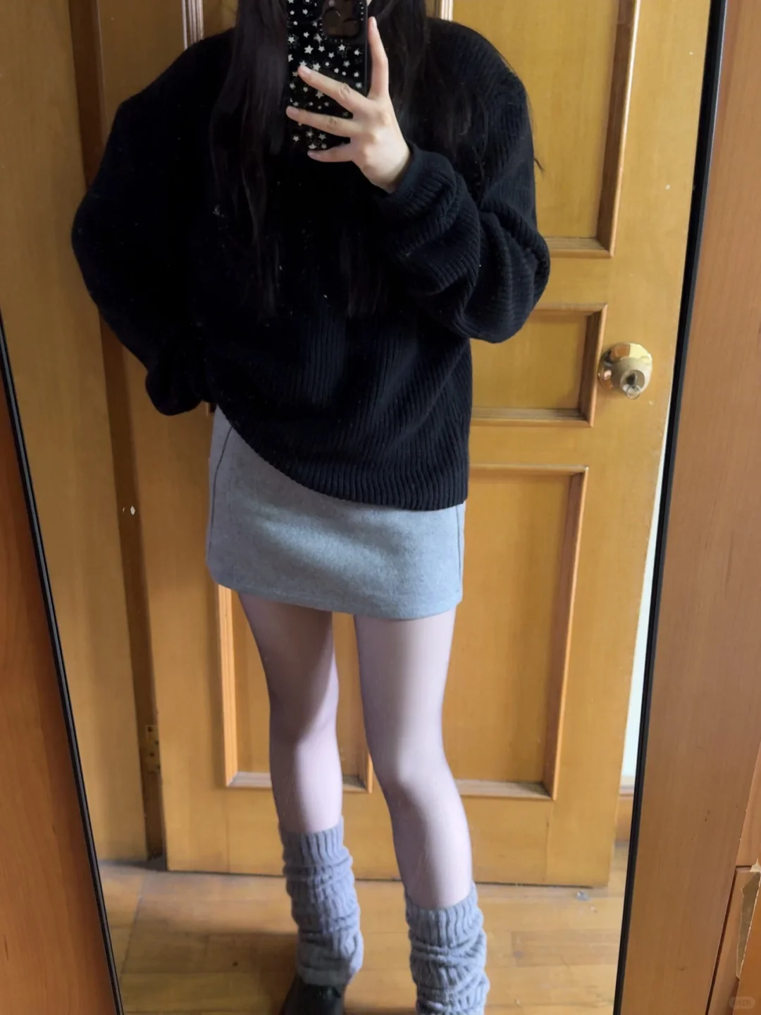 超级自然的加绒黑丝！