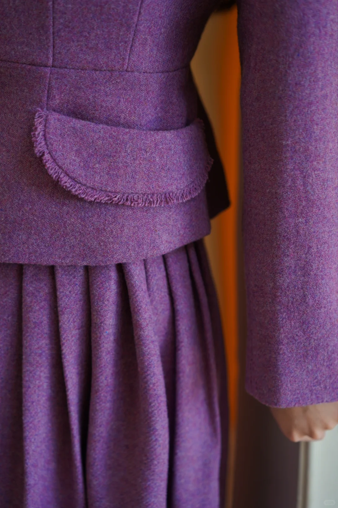 复古衣橱｜一抹紫色优雅