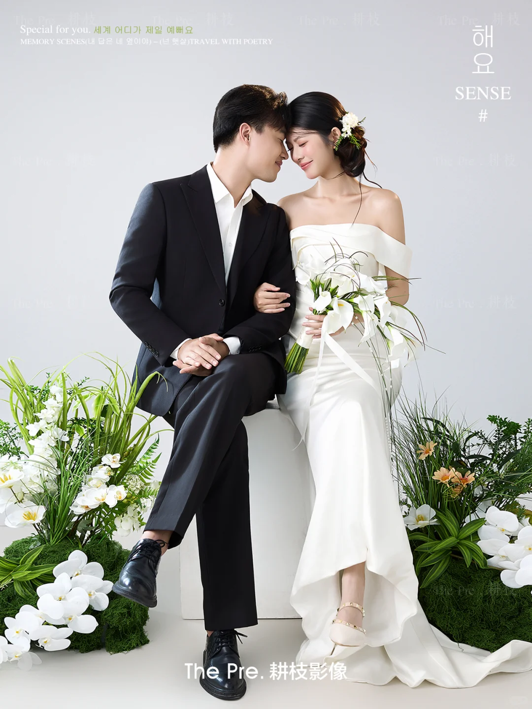 这就是ins博主的韩式婚纱照吧？终于拍到啦