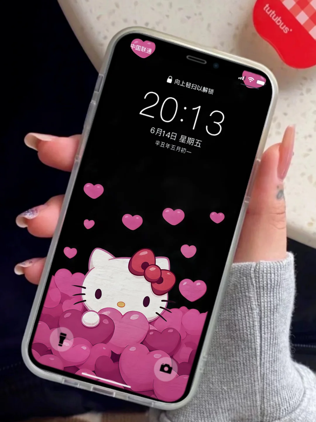 粉色少女心手机壁纸！