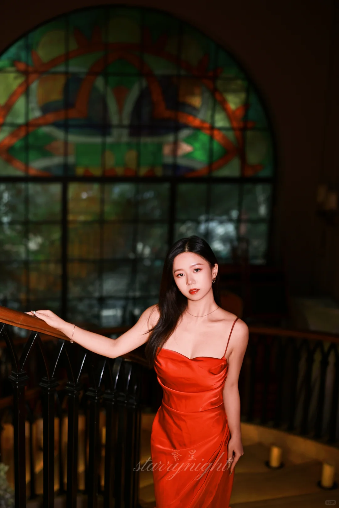 就像一朵盛开的红色玫瑰🌹