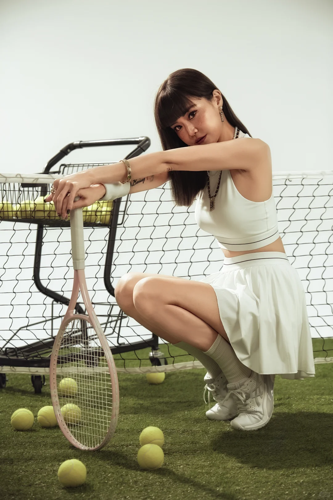 台灣美式網球寫真｜公開賽火辣開打