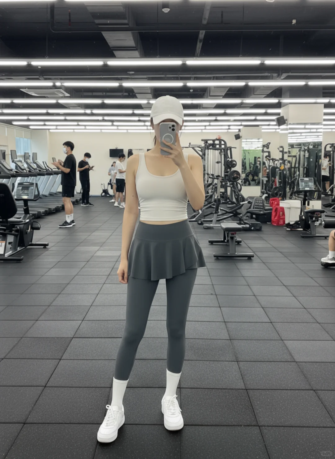 谁懂啊！一条裙裤承包健身出街，不用换！