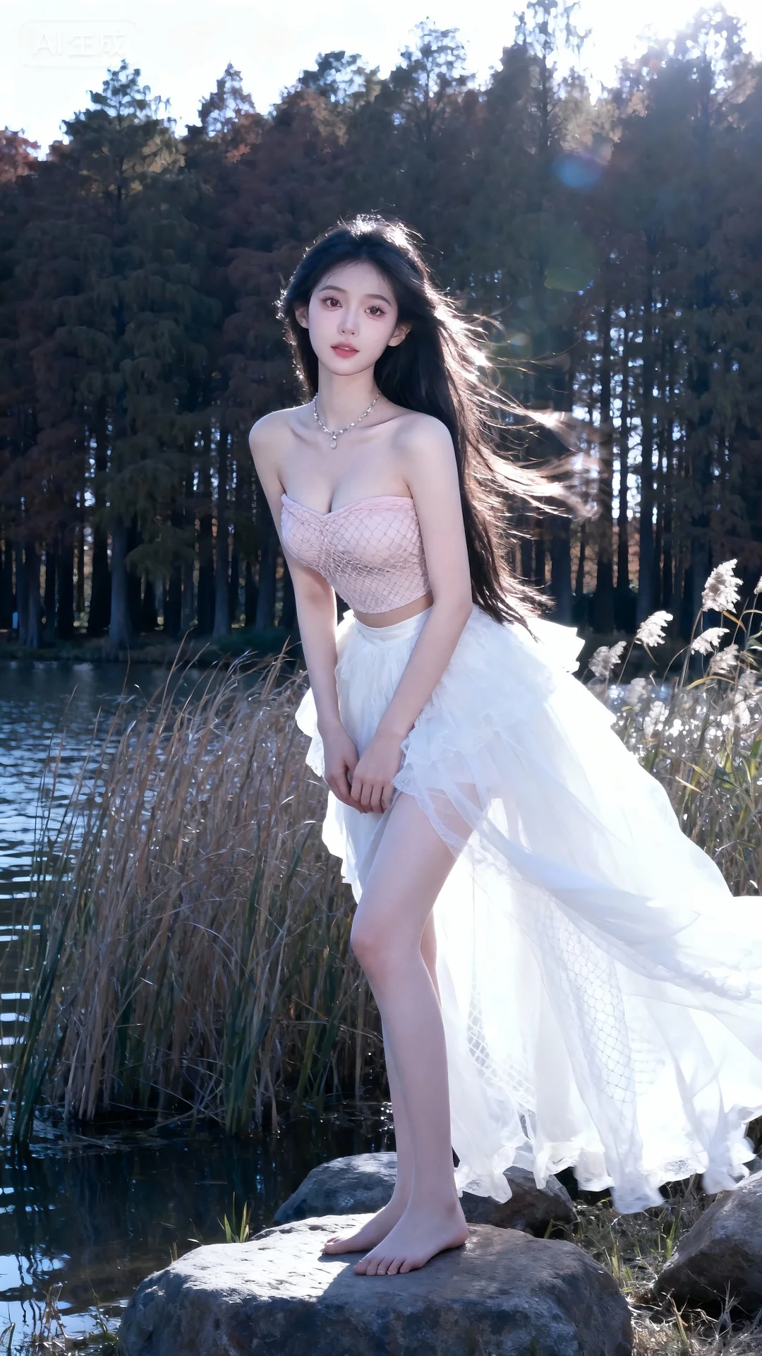 误入人间仙女，美得不可方物～