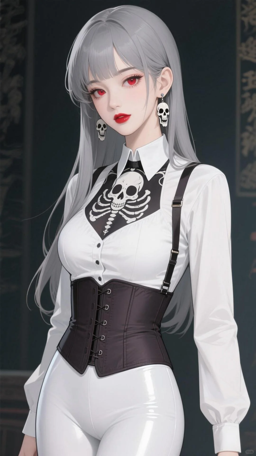 壁纸分享：美女小姐姐的上半身特写