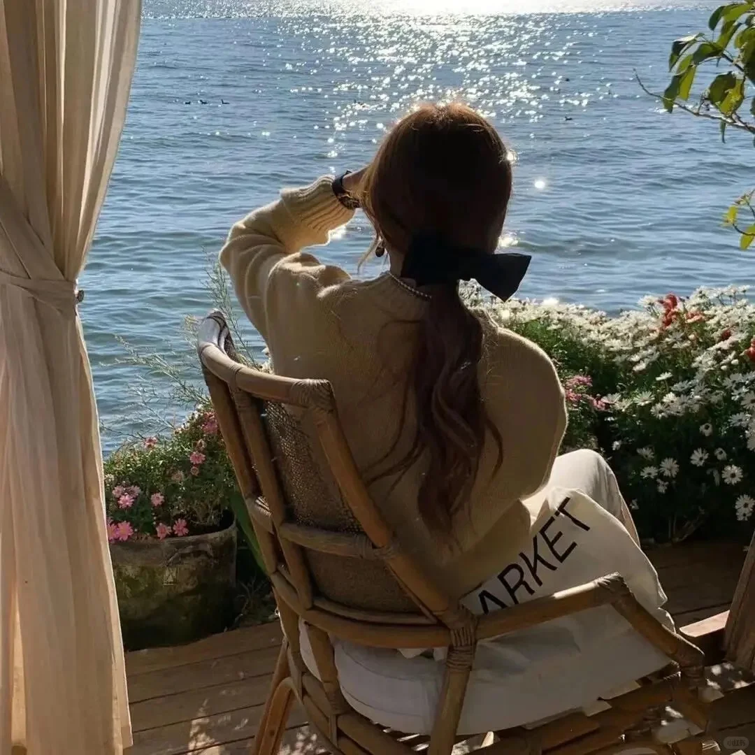 唯美女头像背影头像