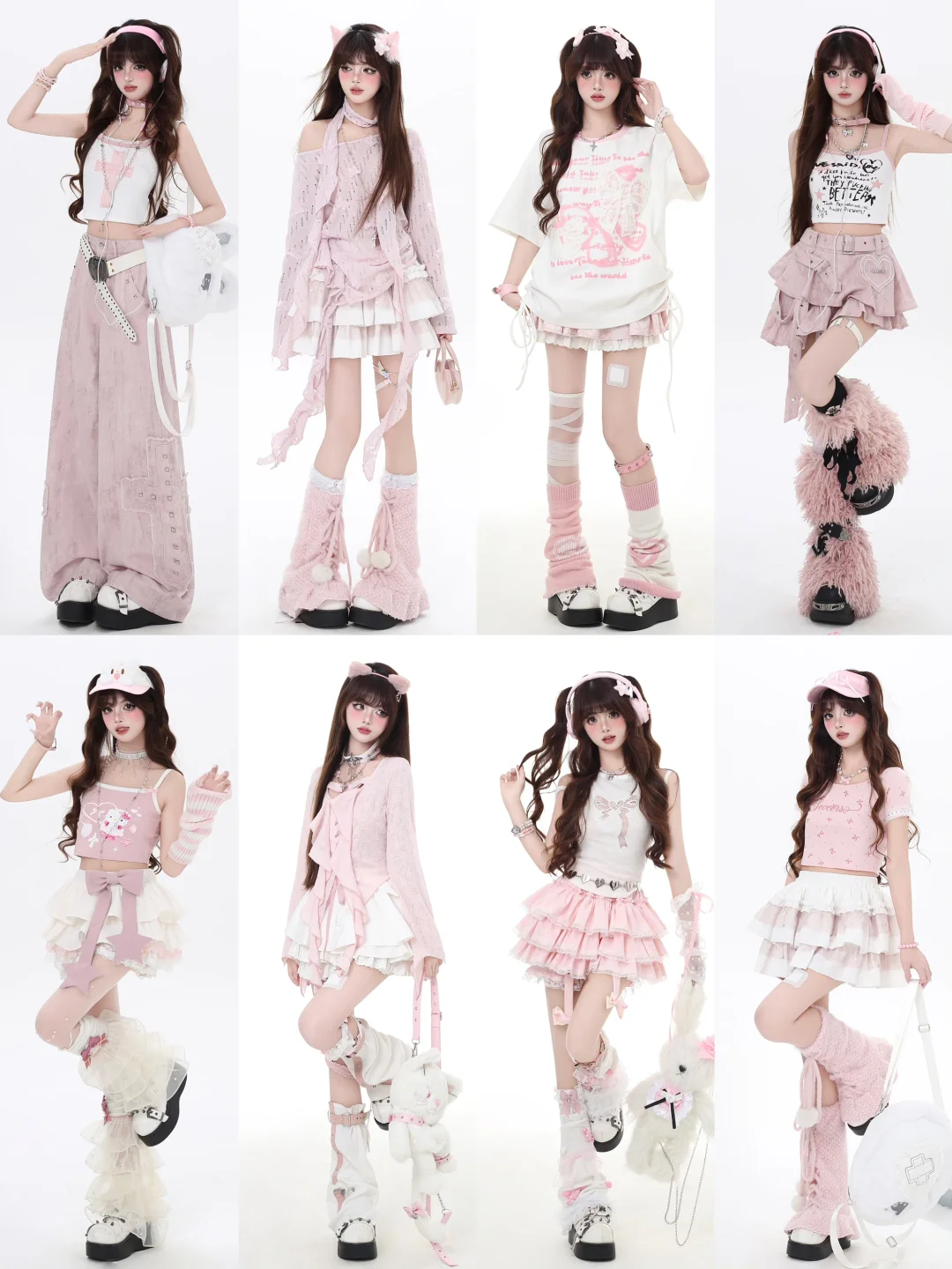 浅春outfit🌸粉色系穿搭合集！！