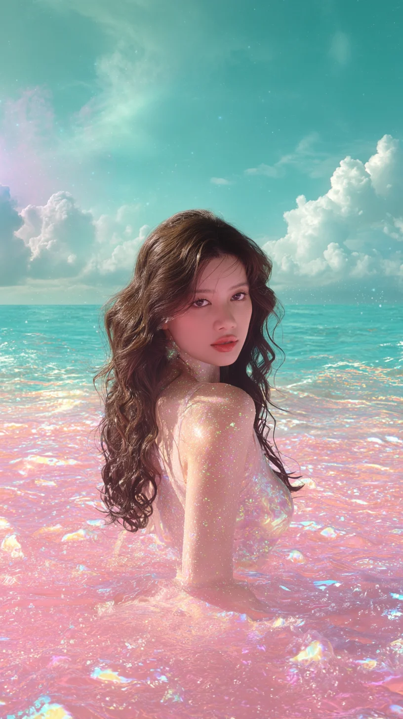 【泳池美少女】#AI艺术家