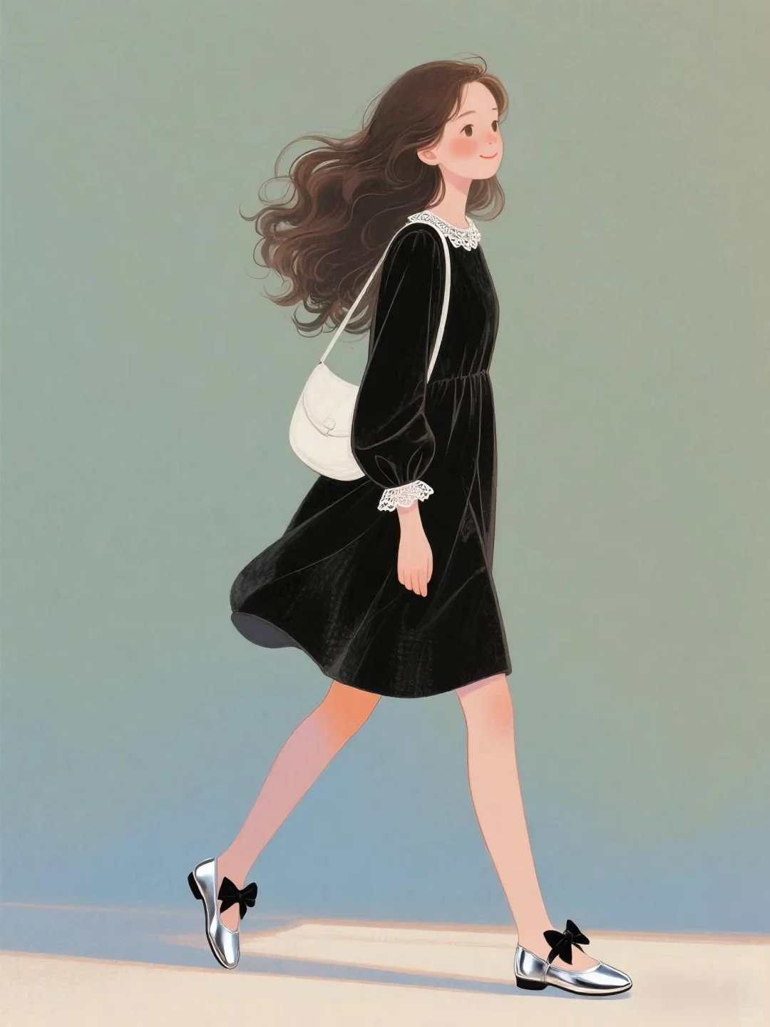 裙角清扬|选一件初秋的裙子展现初秋的温柔