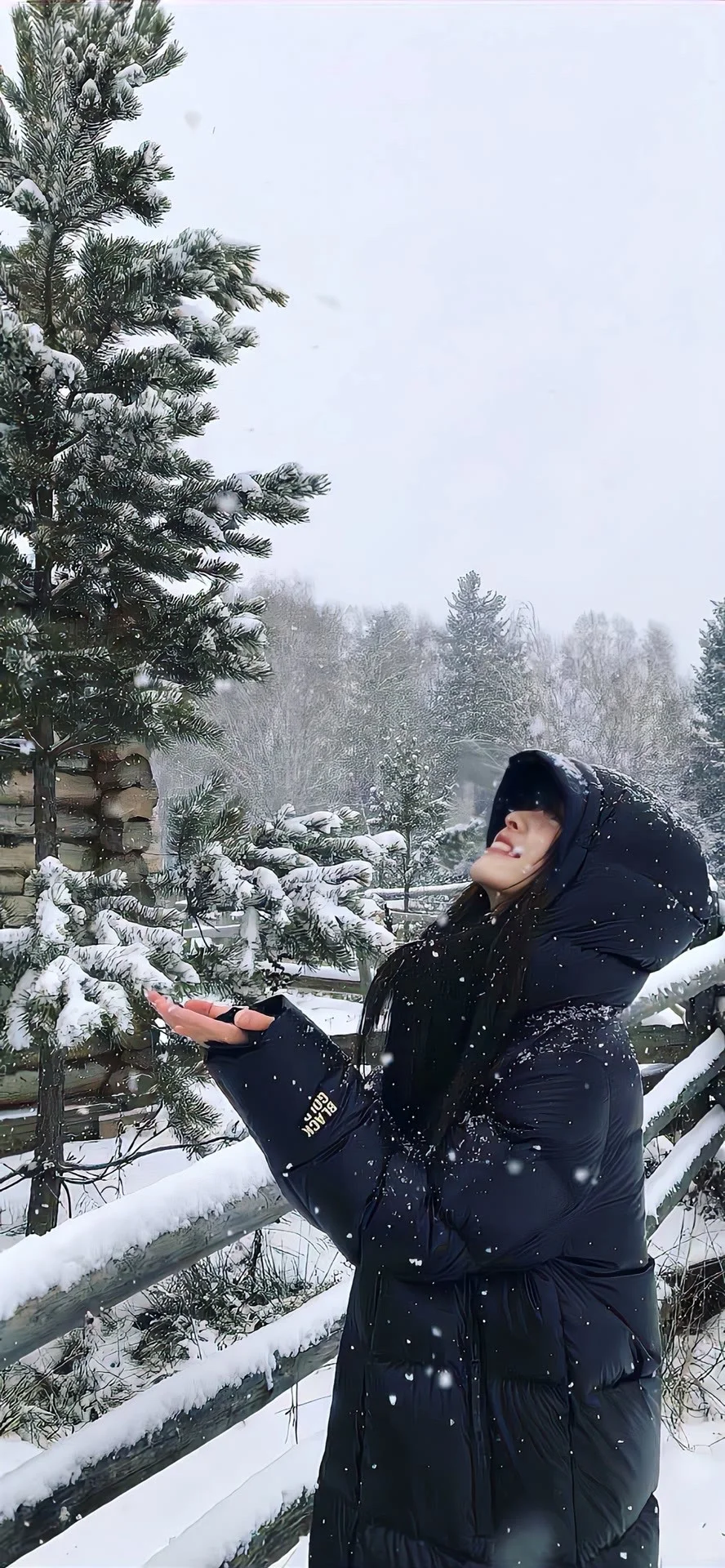 高清雪天氛围感壁纸