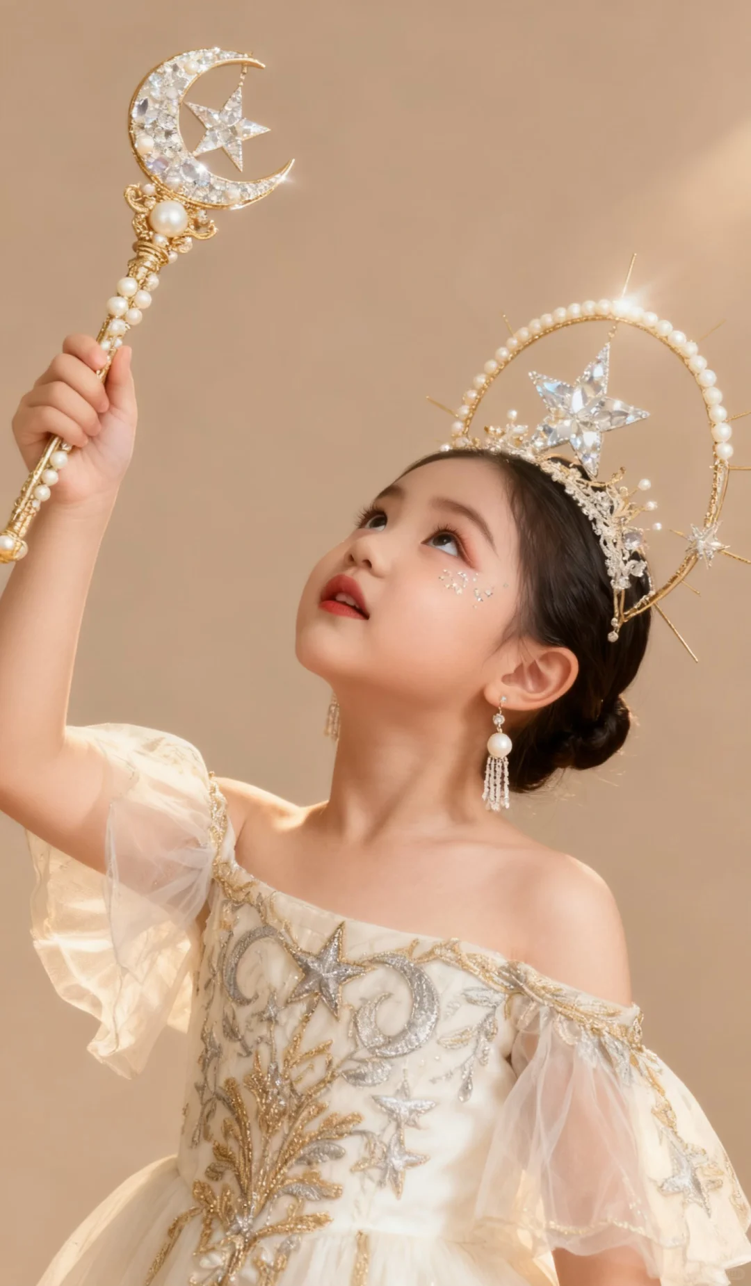 ✨女宝Ai写真┃🌙闪闪发光的星月女神风【原创】